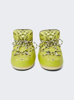 Alanui X Moon Boot Full Moon Bandana Boots Military Green