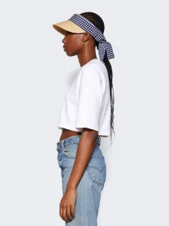 Loewe Anagram Cropped T-Shirt White