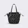 Loewe Anagram Inflated Basket Bag Black