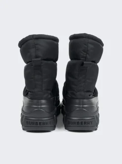 BURBERRY Arthur Boots Black