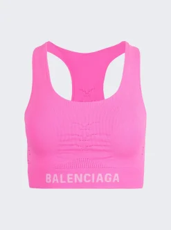 Balenciaga Athletic Top Neon Pink
