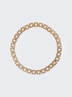 IVI Aurelia Chain Choker Necklace Gold