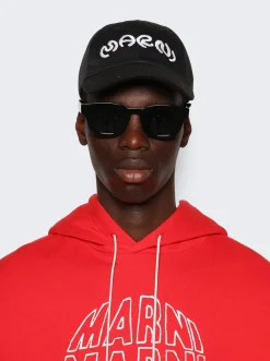 Marni Baseball Cap Black