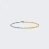 Delfina Delettrez 1987 Bracelet 18K White And Yellow Gold