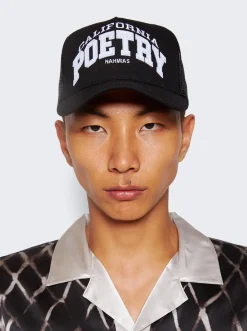 NAHMIAS California Poetry Trucker Hat Black