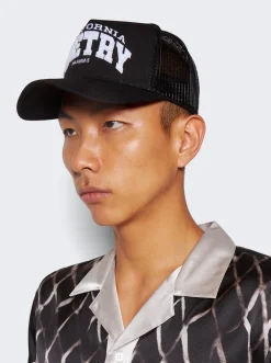 NAHMIAS California Poetry Trucker Hat Black