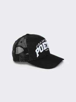 NAHMIAS California Poetry Trucker Hat Black