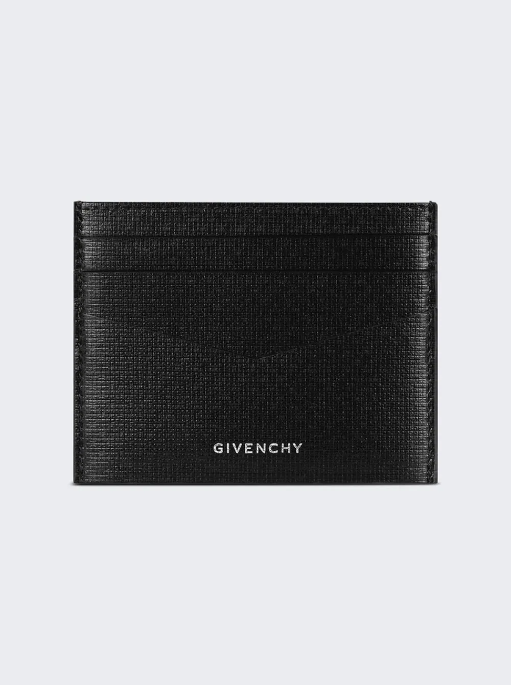 Givenchy Card Holder In 4G Classic Leather Black