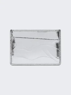 Maison Margiela 3 Card Holder Silver