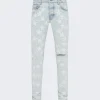 Amiri Chemist Jean Bleached Indigo