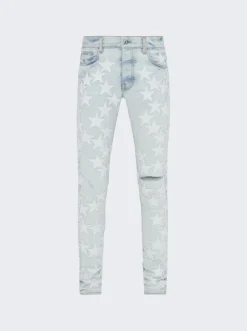 Amiri Chemist Jean Bleached Indigo