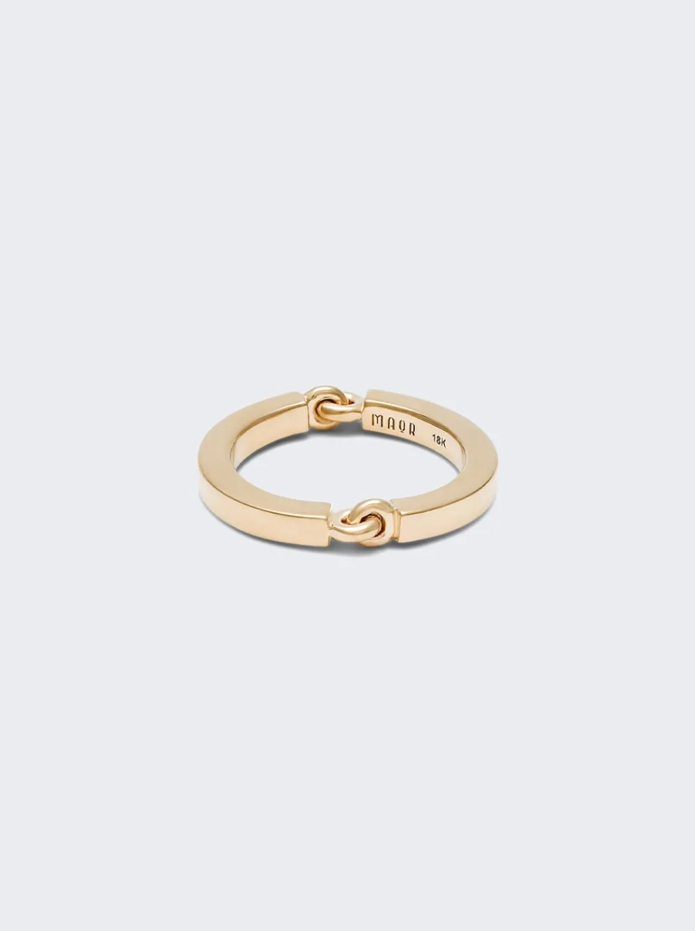Maor Circinus Ring Yellow Gold