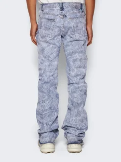 Earthling VIP Circus Stitch Jeans Blue
