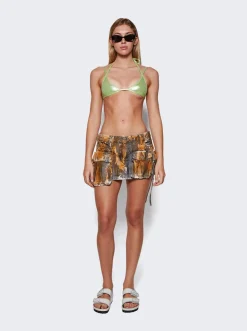 The Attico Classic Bikini Mint Green