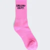 Gallery Dept Clean Socks Fluorescent Pink