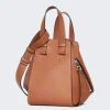 Loewe Compact Hammock Bag Tan