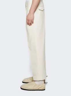 Gucci Cotton Drill Pants Off White