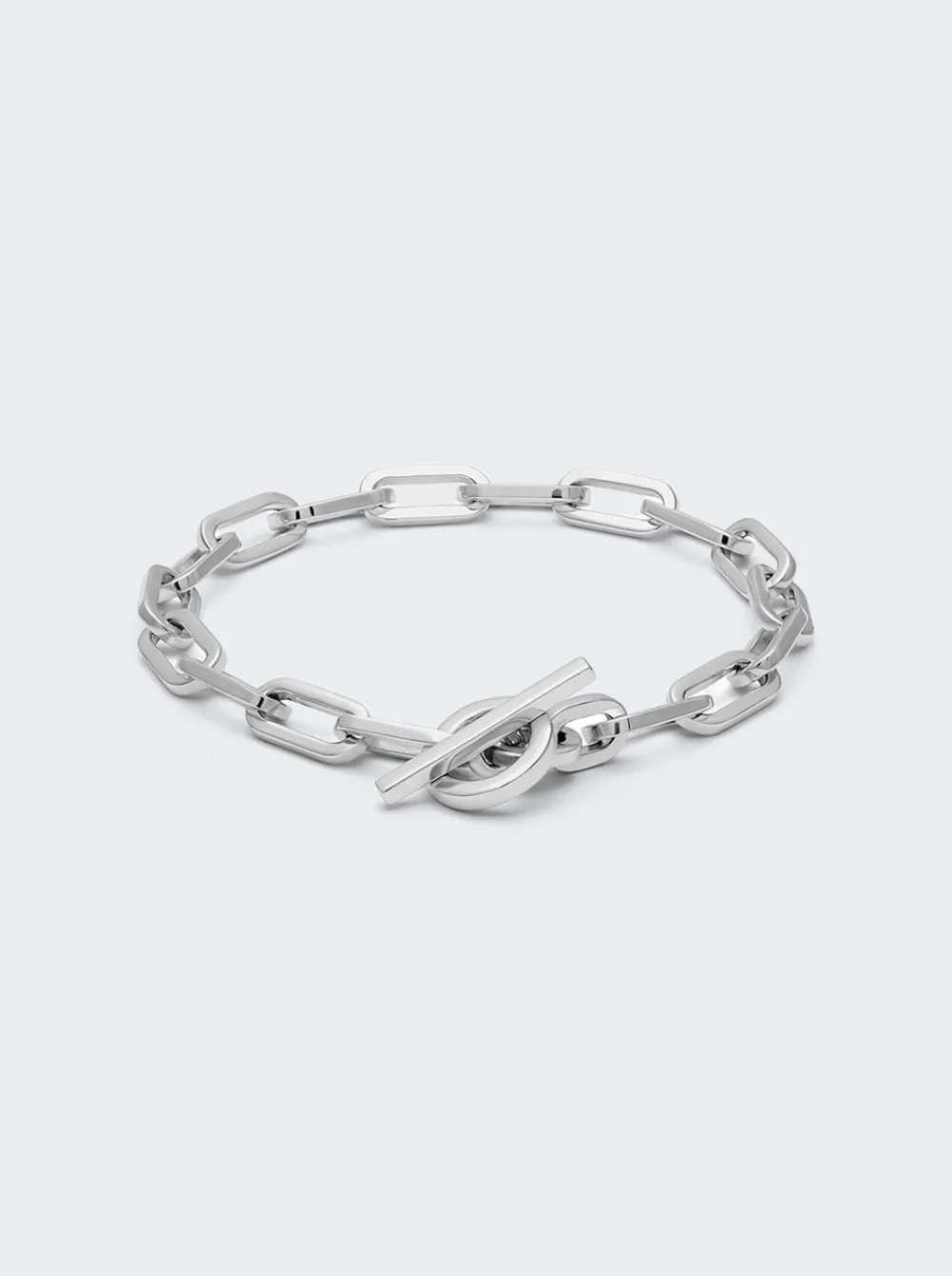 Maor Cuadro Medium Bracelet In Silver