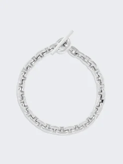 Maor Cuadro Toggle Bracelet In Silver