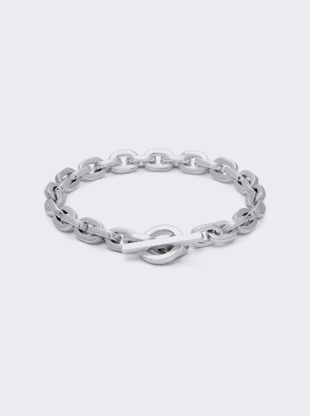 Maor Cuadro Toggle Bracelet In Silver
