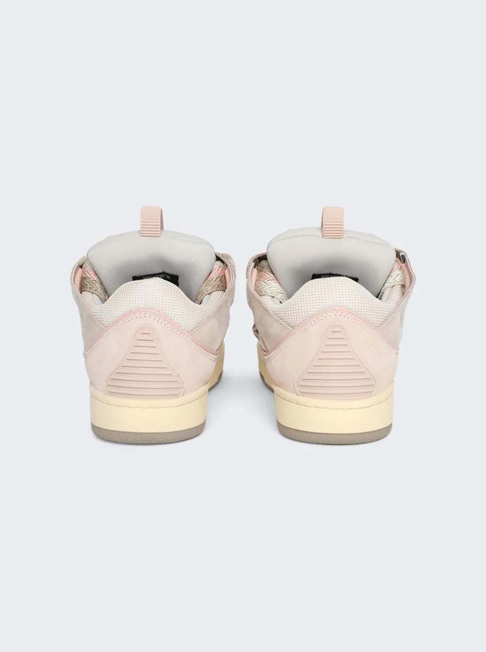 Lanvin Curb Sneakers Nude