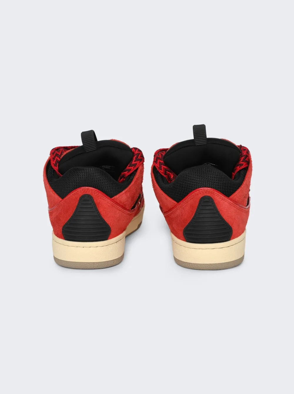 Lanvin Curb Sneakers Poppy Red