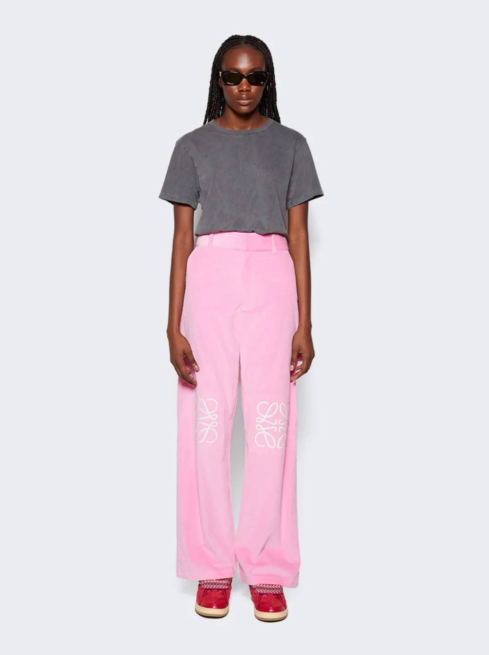 Lanvin Curb Sneakers Watermelon