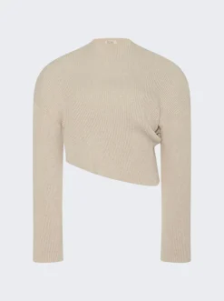 The Row Danna Top Porcelain