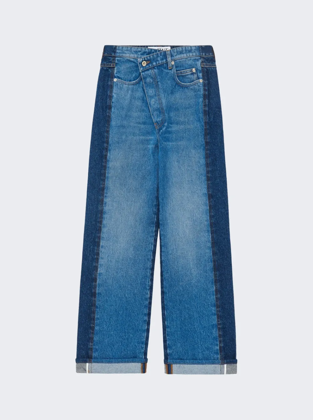 Loewe Deconstructed Jeans Blue