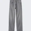 Miu Miu Denim Pants Grey