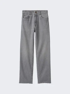 Miu Miu Denim Pants Grey