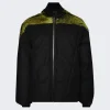 Rick Owens Down Flight Jacket Acid Melange And Black