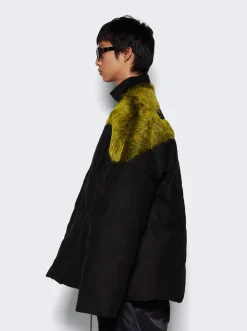Rick Owens Down Flight Jacket Acid Melange And Black