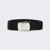 BURBERRY Ekd Web Belt Black