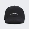 Givenchy Embroidered Logo Curved Baseball Cap Black