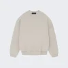 FEAR OF GOD ESSENTIALS Essentials Crewneck Sweatshirt Silver Cloud