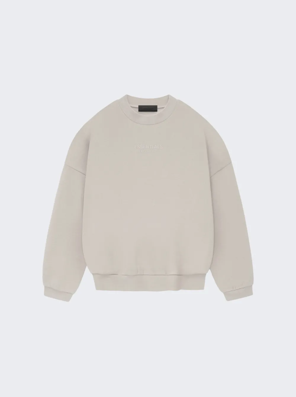 FEAR OF GOD ESSENTIALS Essentials Crewneck Sweatshirt Silver Cloud