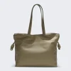 Loewe Flamenco Clutch Large Bag Clay Green