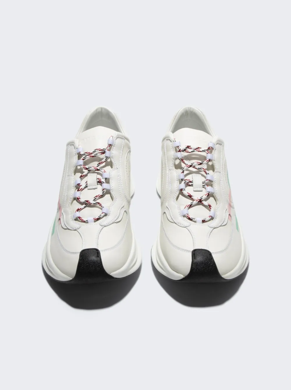 Gucci Gg Low Top Sneaker Green And White