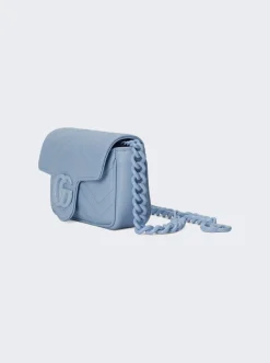 Gucci Gg Marmont Belt Bag Blue