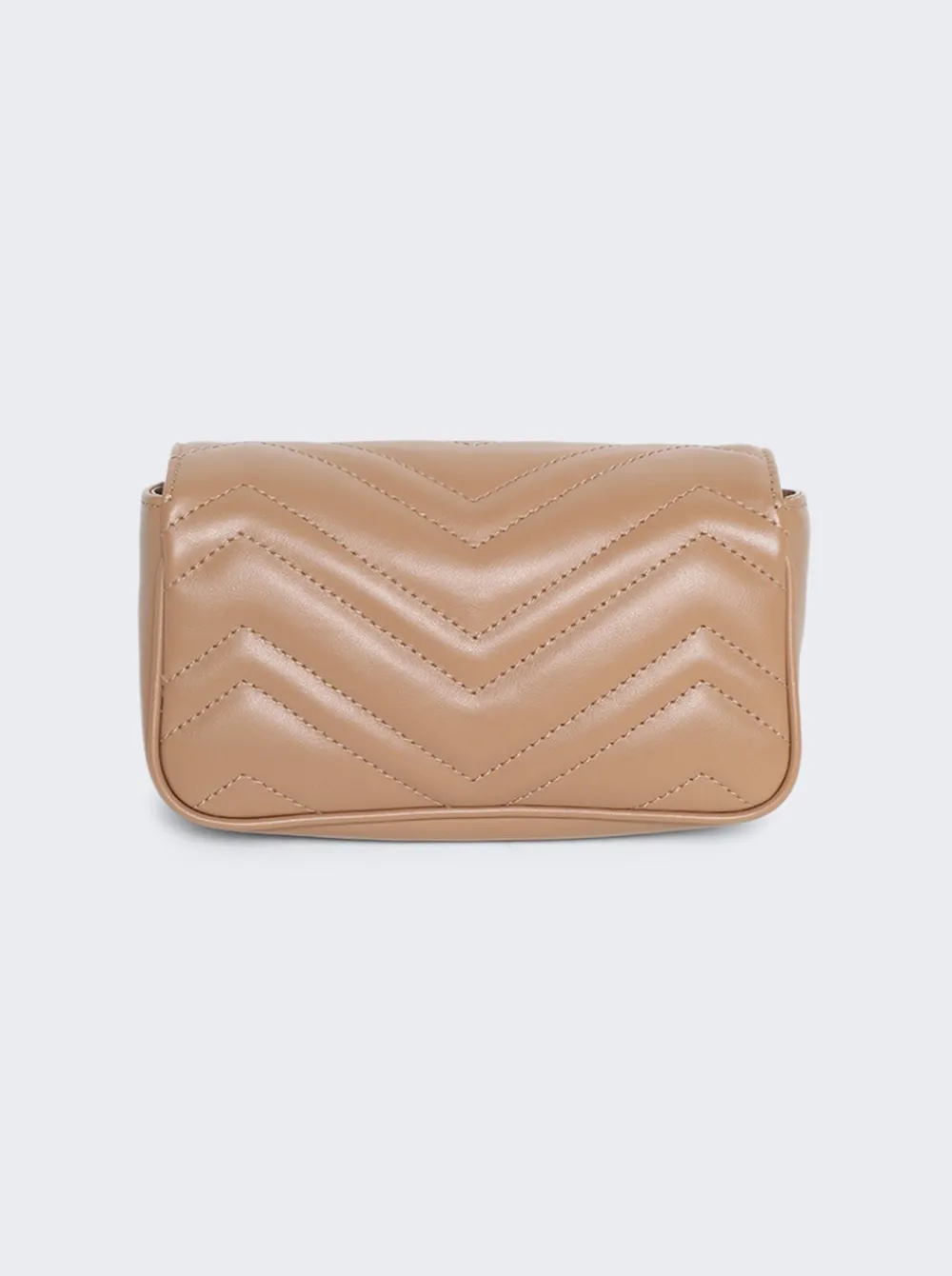Gucci Gg Marmont Leather Super Mini Bag Camelia