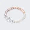 Hatton Labs Gradient Pearl Bracelet Sterling Silver