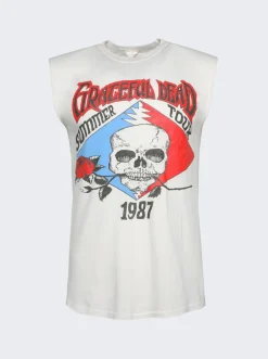 Madeworn Grateful Dead '87 Tank White