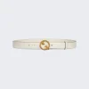 Gucci Blondie Belt White