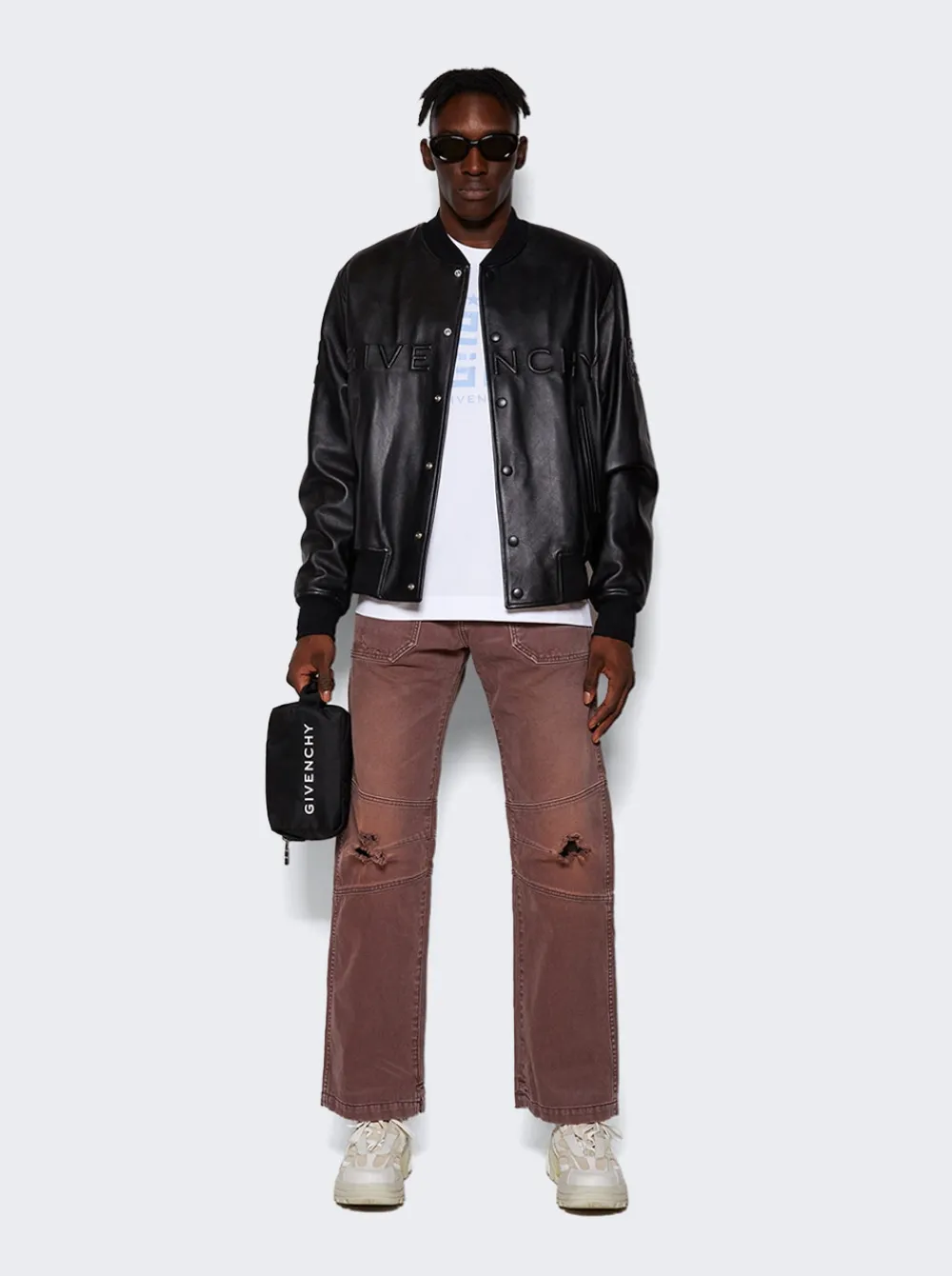 Givenchy G-Zip Pouch Black