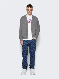 Maison MIHARA YASUHIRO Hank Nylon Puffer Low-Top Sneakers White