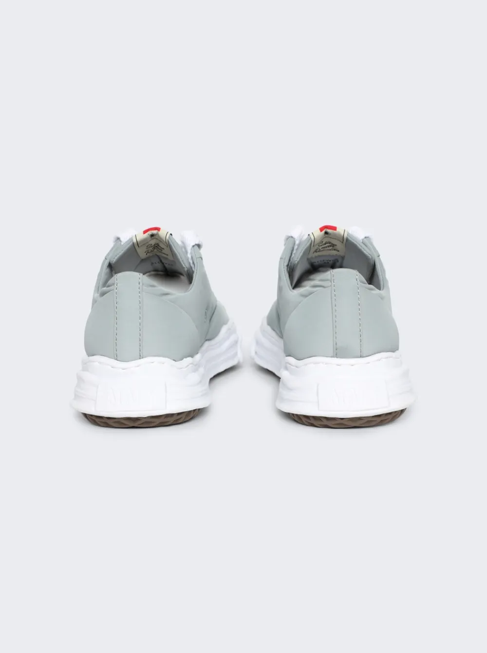Maison MIHARA YASUHIRO Hank Nylon Puffer Low-Top Sneakers Blue