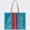 Gucci Large Interlocking G Tote Bag Blue