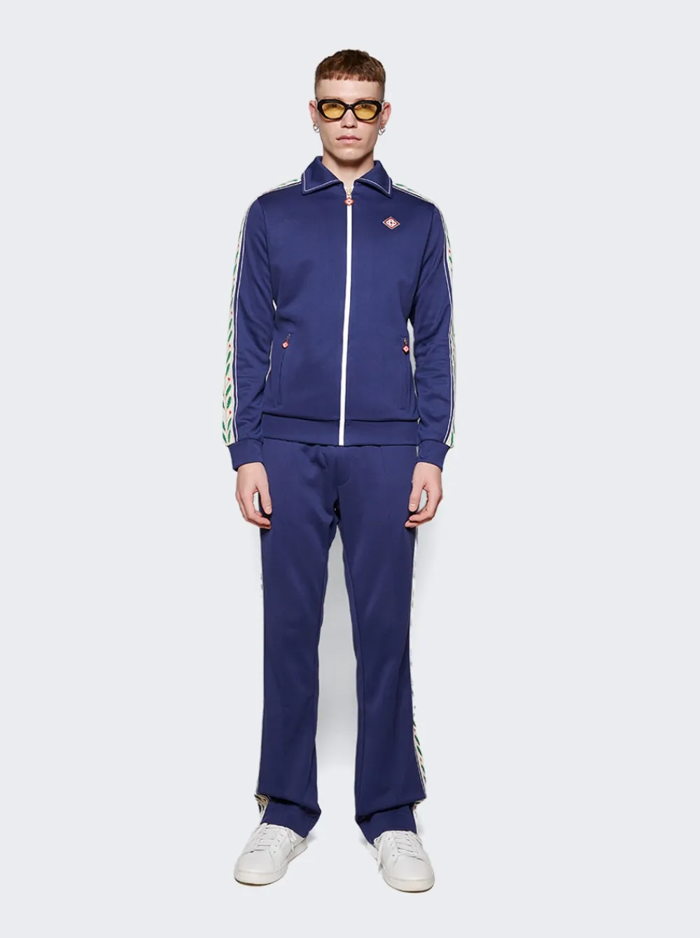 CASABLANCA Laurel Track Jacket Navy