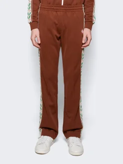 CASABLANCA Laurel Track Pants Brown